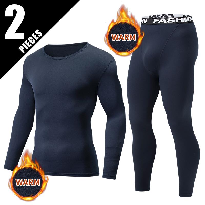 2-piece Men s Warm Suit For Autumn And Winter Youth Thick And Comfortable For Sports Paired With Autumn Clothes And Pants Trendy S