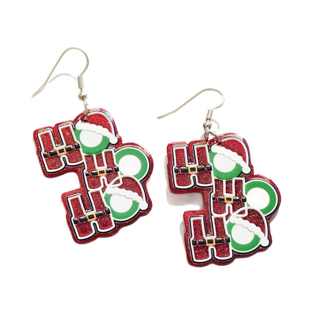 Women's Christmas Flamingo Dangle Earrings - Creative and Versatile Design