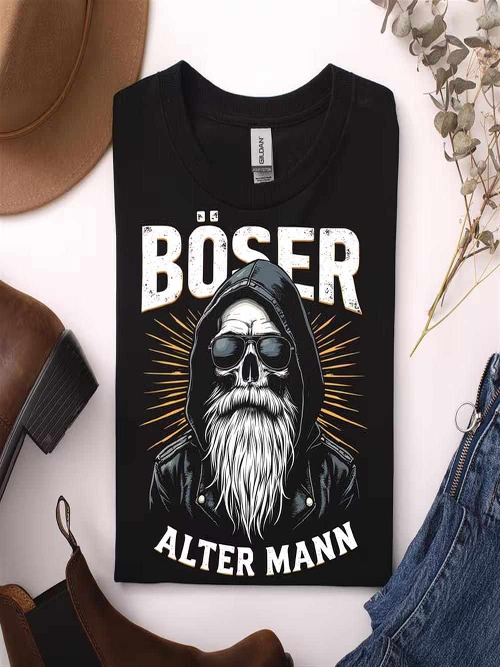 Bad Old for Man Says T-shirt M