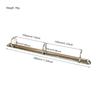 A7 280 Metal D-shaped Ring Binder Clips 2/3 Detachable Buckle Loose-leaf Binding Strip for Data Book Album Diary Notebook
