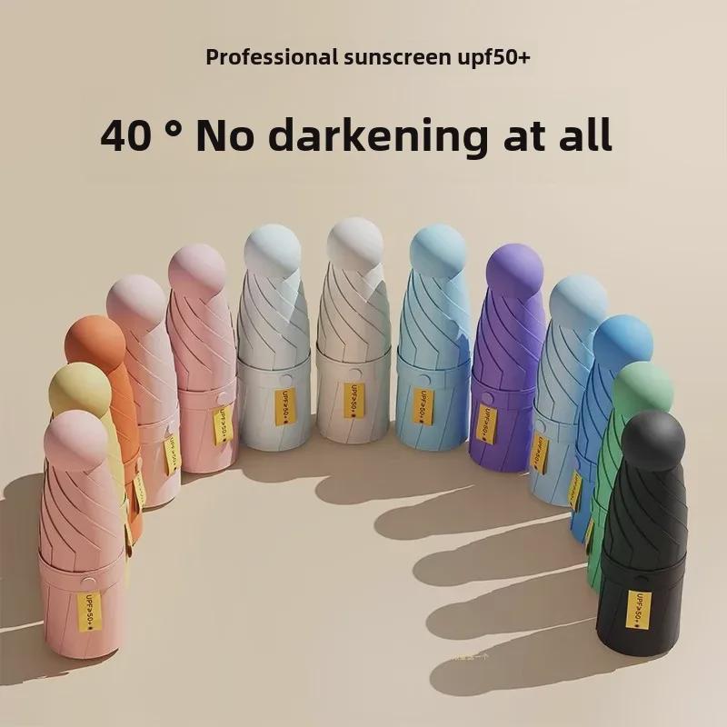 Compact Dual-Use UV Protection Sunshade Umbrella