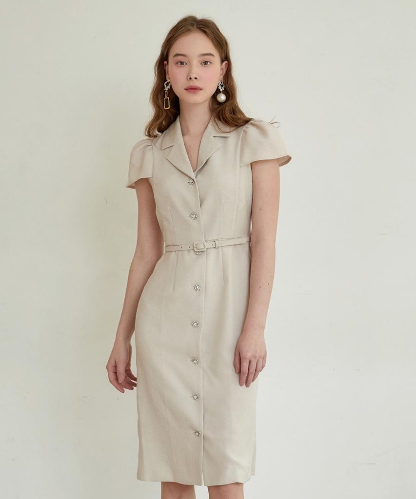 Julie And Kara 23Hs Ballad Collar 72 Cape Queen Dress Green