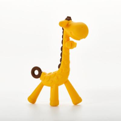 Giraffe Baby Silicone Teething Stick
