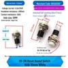 10MM Non-Locking Self-Reset Button Switch for Doorbells and Horns (DS-314, DS-316)