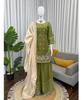 Designer Palzoo Set Elegant Ethnic Wear Women Salwar Kameez Bollywood Pakistani Suit
