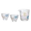 ADERIA Premium Nippon Taste Marumon Sake Set Gift Set Made In Japan In a Gift Box S6361 Glass Sake Set Stylish Japanese Style Cute Present Gift Sake S