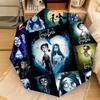 1PC Corpse Bride Moonlit Romance Automatic Umbrella - Suitable Travel Outdoor Portable Umbrella Birthday Gift Daily Essentials