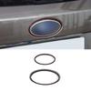 Sauicemy Engine Cover Logo Decoration Ring Logo Ring Trim Frame