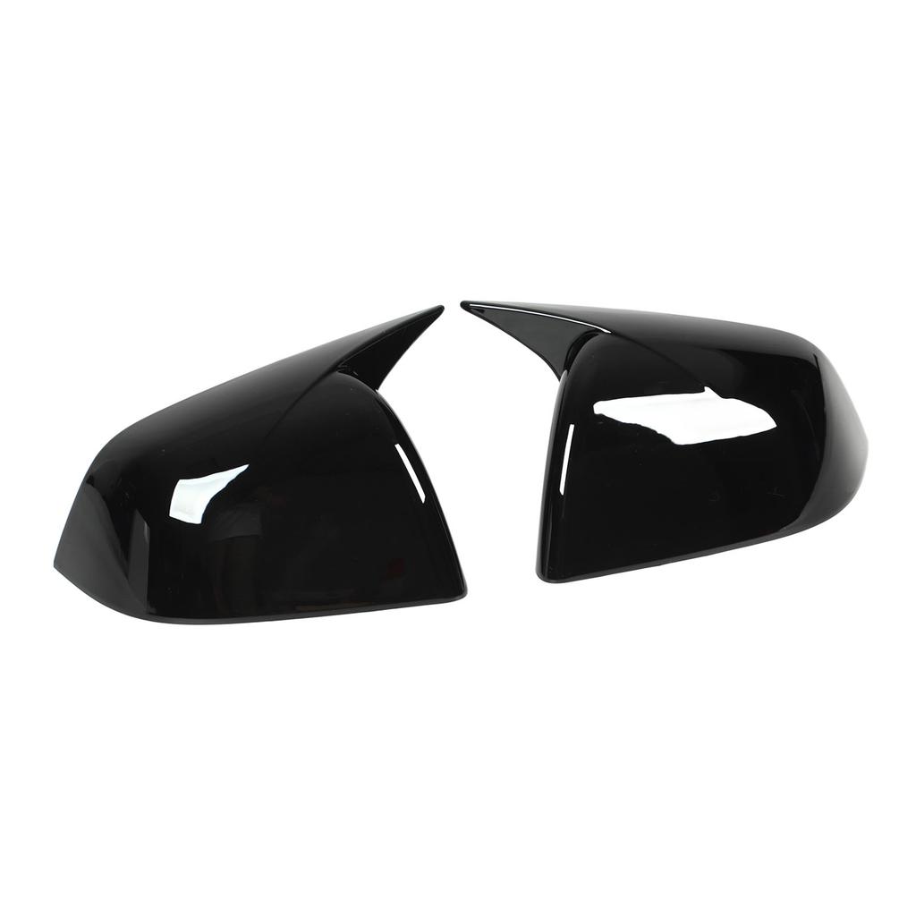 Side Rearview Mirror Cover High Glossy Door Exterior Wing Mirror   Replacement for     2020 to 2023