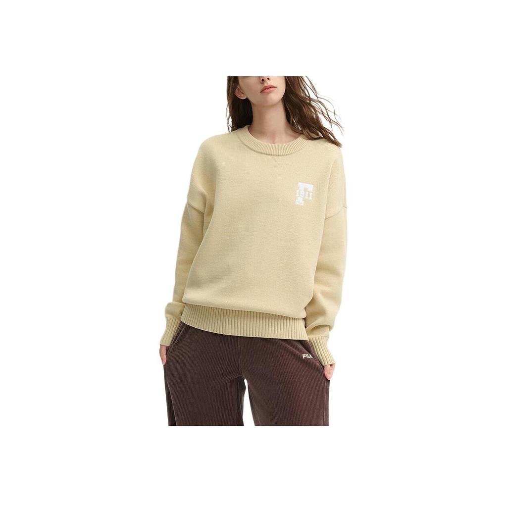 New FILA ORIGINALE Sweatshirt Unisex Buckwheat Khaki F51M449401F-DK