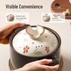 Wutuo Camellia Ceramic Casserole Pot