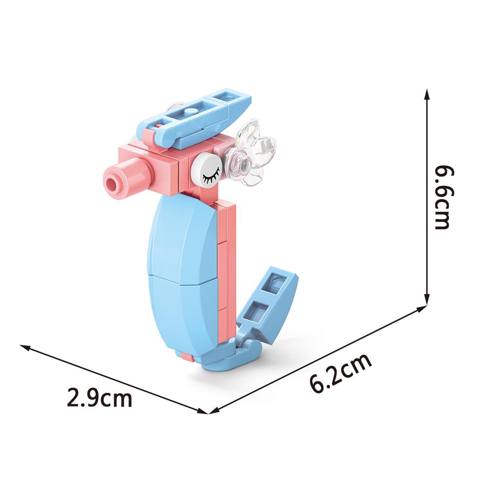 Insect World Animals Scorpion Mantis Ants Spider Birds Marine Animal Building Blocks Toys Desktop Ornaments Bricks Kids Gift