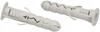 Toilet Bowl Mounting Pins - White Set