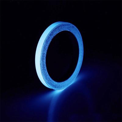 Glow In The Dark Tape Uminescent Emergency Roll Glowing Pro Theatre Stage Floor Markers Stairs Walls Steps Exits Sign 9.84ft X 0.48in