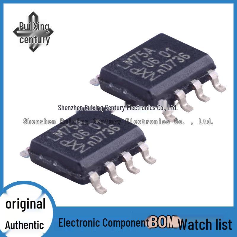 

Original LM75AD,118 Temperature Sensor Chip, SOP-8 Surface Mount, New Stock