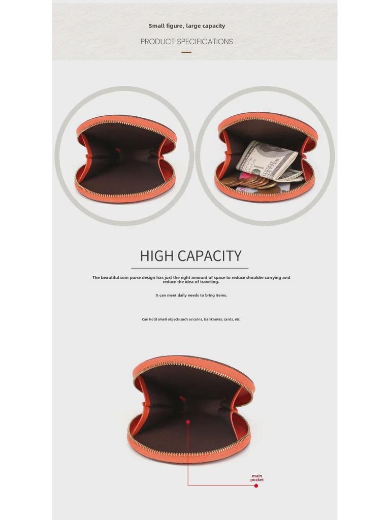 Vintage Echtleder Mehrfarbige Geldbörse und Schlüsseletui