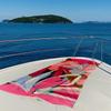 Pink Brushstrokes Quick Drying Bath Towel Microfiber beach towel light weight swimming camping yoga beach out