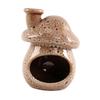 Cone Incense Burner Home Furnace Yoga Palo Santo Holder Ceramic Censer for Farmhouse Housewarming Dining Room Bedroom Office