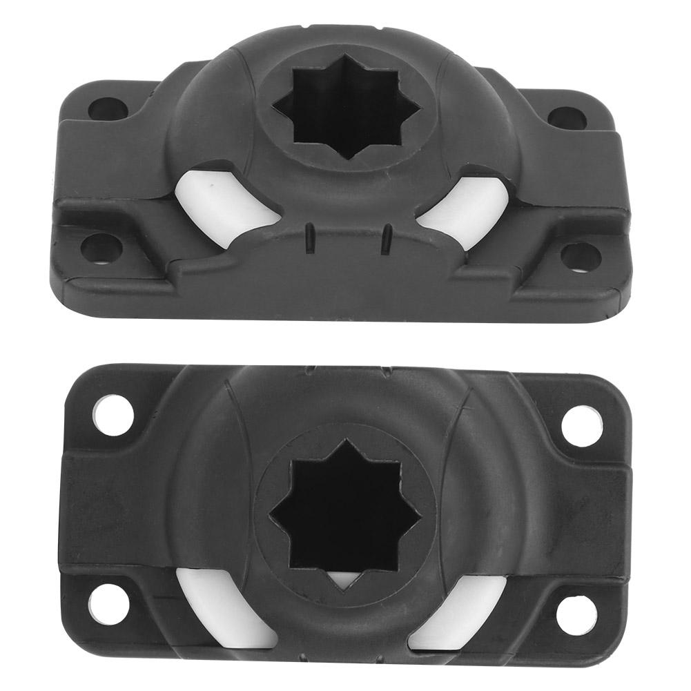 ABS Plastic Rod Holder Mount Base Slide Rail Accessories for Kayak Canoe Inflatable Boat