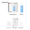 Dental Flusher Portable Water Floss Household Dental Cleaner Tartar Cleaning Electric Dental Cleaner