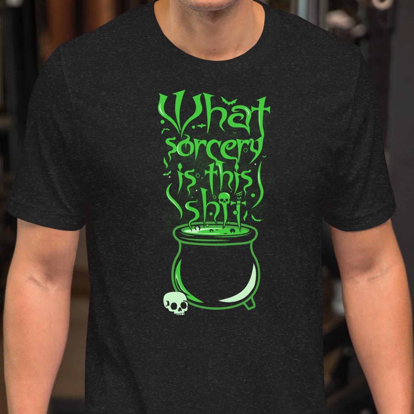 Cauldron, Sorcery ,Unisex t-shirt S