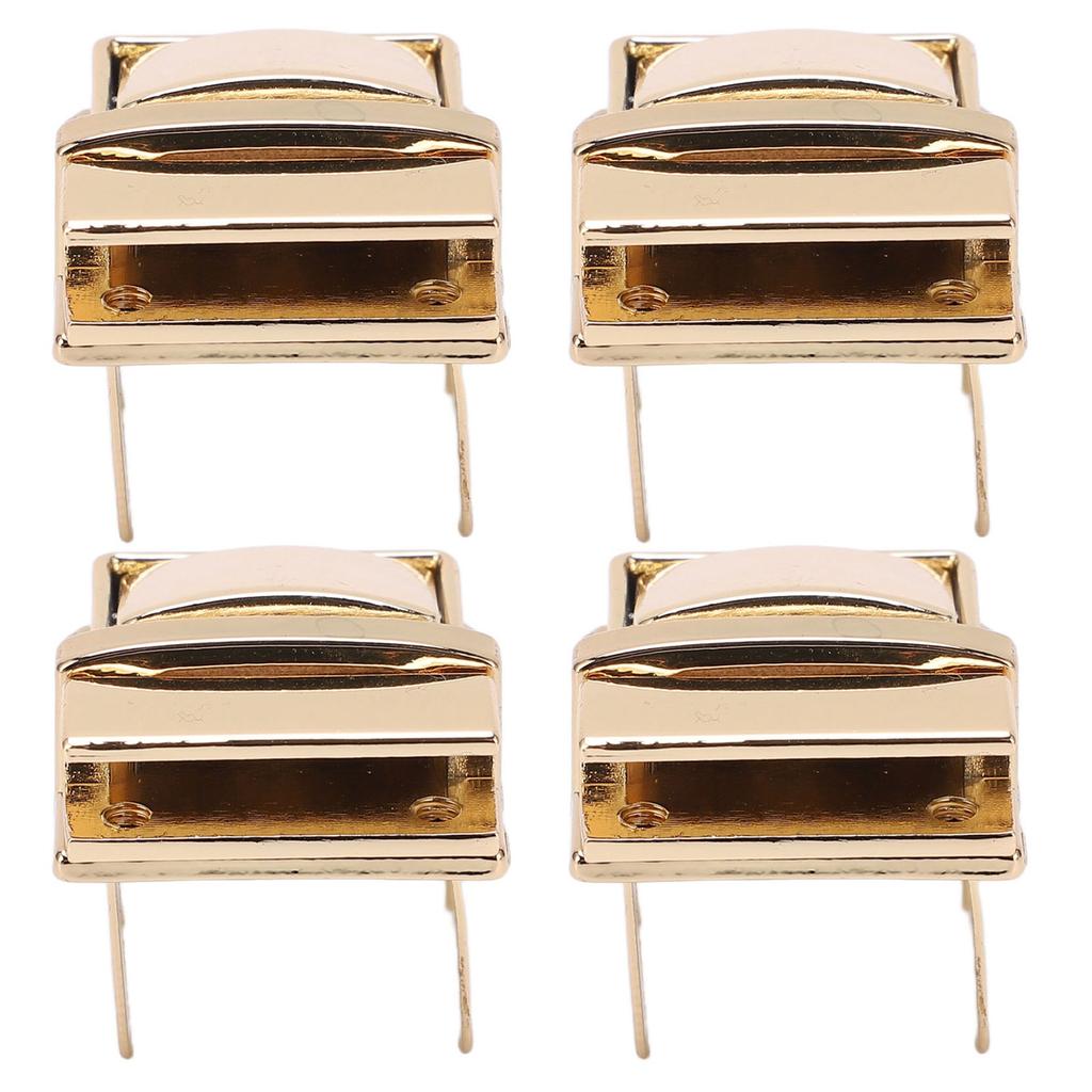 10 SetsPack Purse Lock 2.3x2.8cm  0.9x1.1in Classic Design DIY Replaceable Alloy Bag Fastener