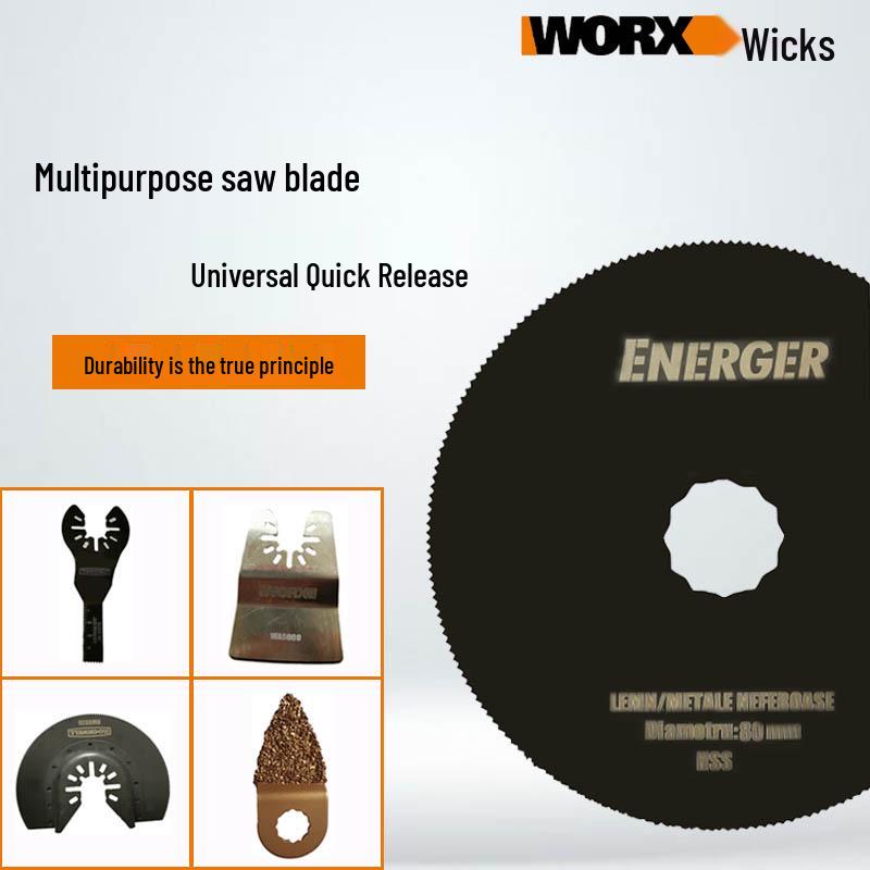 Universal Quick-Release Saw Blade for Worx, Makita, DeWalt, Kress – European Market Ready