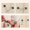 10PCS Metal Cardigan Clip Pullover Clip No Sewing Sweater Shawl Cardigan Clips Brooch Pin Safety Pins for Women Girls