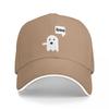 Ghost Of Disapproval BOO Baseball Caps Snapback Baseball Hats Breathable Casual Casquette Outdoor for Men And Women