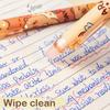6pcs Erasable gel pen - 0.5mm Side Click Retractable Pens, Smooth Writing No Smudge, Cute Animal Design School & Office Supplies