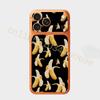 Banana For Apple iPhone 17Pro,17Pro Max Battry Back Cover with Camera Decal Skin Rear Protective Sticker Film