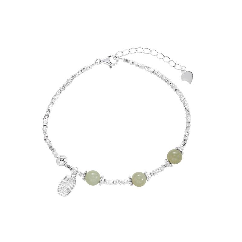 Lucky Nafu Bracelet Women's Guochao New Chinese Niche Delicate Round Bead Bracelet Women