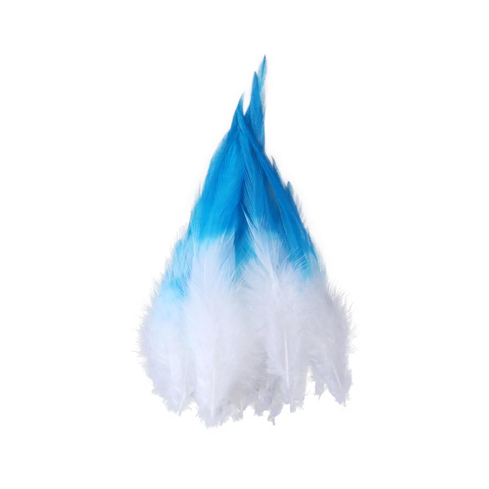 10-15cm Purple Chicken feather Natural Rooster feathers Fly-tying Material Cock Plumas for craft Dream Catcher Jewelry Decor