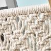 Nordic Hand-Woven Cotton Rope Folding Magazine Rack