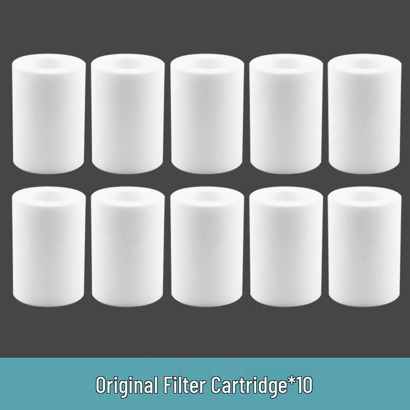 Universal Bathroom Shower Pre-Filter with Five-Micron PP Cotton Element