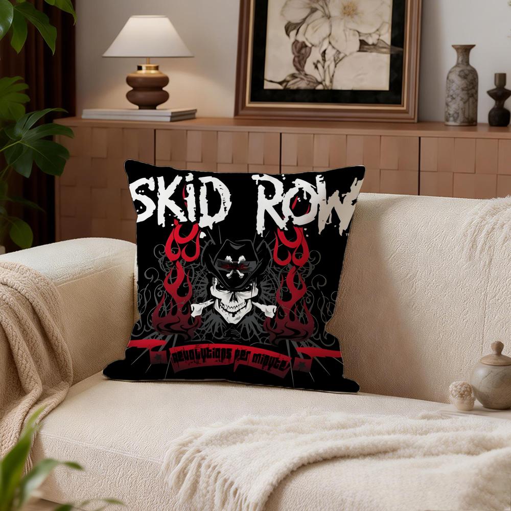 Skid Row Cushion Cover Cushion Cover Set 4Pcs 50X50 45X45 40X40 Pillowcase Decorative Sofa Home Decor