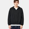 We11done Letter Zipper Long Sleeve Hooded Jacket Men jackets Black WD-JP2-24-078-M-BK