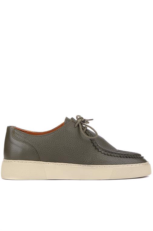 

Shoetyle - Yeşil Deri Bağcıklı Erkek Günlük Ayakkabı 250-600 38 зелений