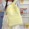 Schoolbag junior high school girls schoolbag ins high value student class backpack light travel backpack high school student computer bag