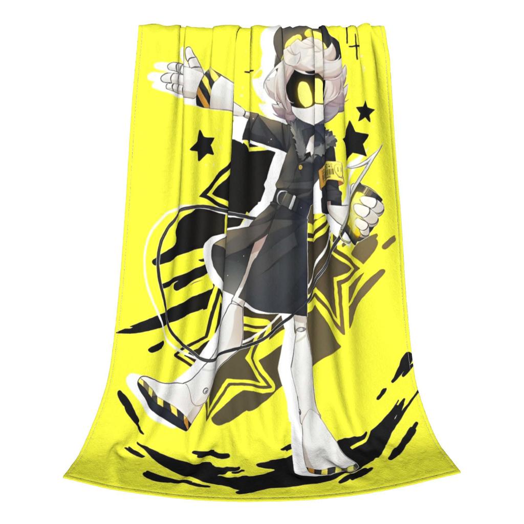Murder Drones N and Uzi Fleece Throw Blanket  Blanket for Home Travel Warm Bedroom Quilt