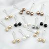 10-20pcs/lot Anti Slip Brooch Headscarf Shawl Scarf Lady  Fixed Pins Scarf Hijab Clips Pearl Stylish Brooch for Women Jewelry