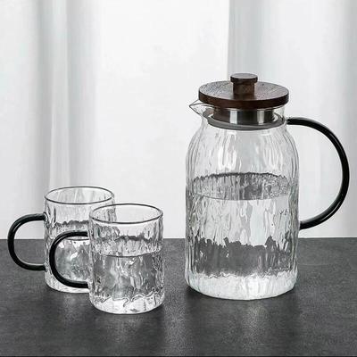 Jialang Glacier Heat-Resistant Glass Water Pitcher Set