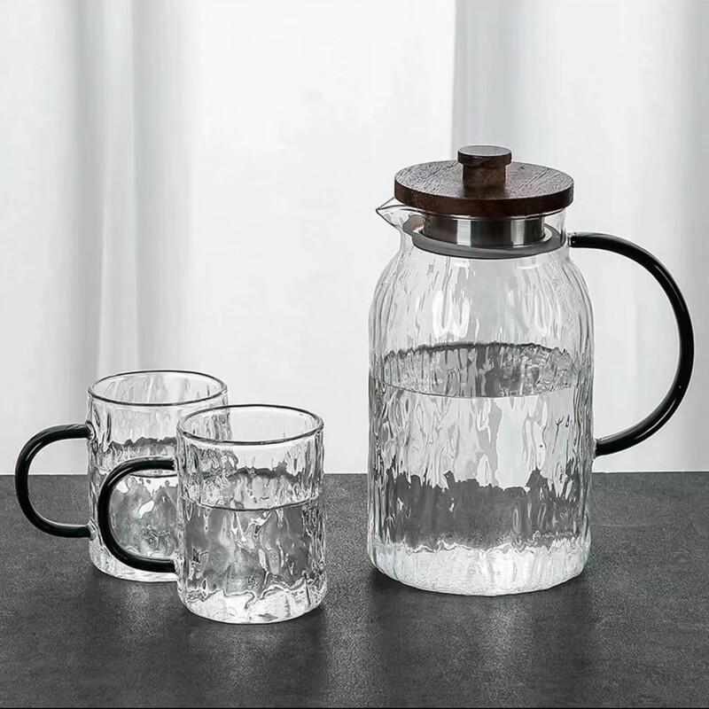 Jialang Glacier Heat-Resistant Glass Water Pitcher Set
