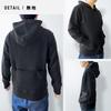 Geartle Hoodie with Back for Road and Cross and Back Pocket Solid Poke-Par Pocket, Bikes, Cycling, Bikes, Commuting, (JP, Alphabet, L, Color)