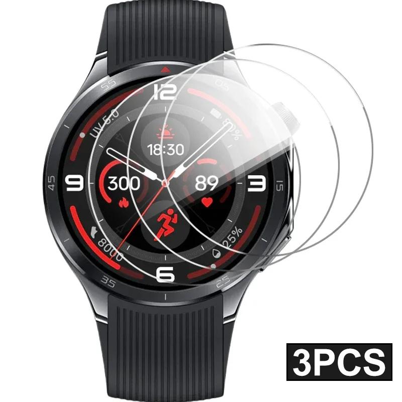 1/3/5PCS Tempered Glass Watch Screen Protector for OnePlus Watch 3 9H Hardness Scratch Resistant Films for OnePlus Watch3