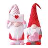 Christmas Gnome Love Heart Ornament Envelope Faceless Doll Merry Christmas Decoration For Home Xmas Navidad Natal New Year
