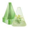 30PCS Cloche Dome for Plants Plastic Reusable Bell Plant Cover Protectors From Garden Animals Snails Birds Chickens