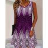 women's casual sleeveless dress