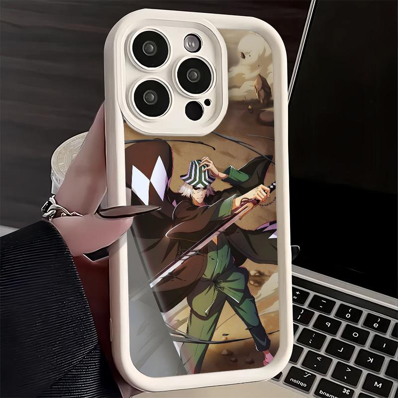 Phone Case for iPhone 17 Air 16E 15 16 Pro Max Bleach Kisuke Urahara Cover 14 Plus 13 12 Mini Soft Shell Silicone Fundas