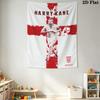 Harry Kane Legend  Wall Hanging Printed Fabric Blanket Decorative Tapestries for Bedroom Living Room Home Decor